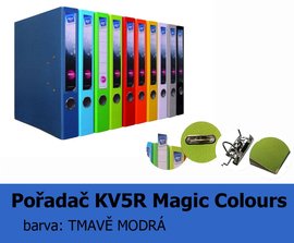 Poada pkov HIT A4, KV5R MAGIC COLOURS, tmav modr, RADO, 5cm, 338.01 doprodej