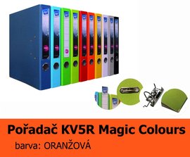 Poada pkov HIT A4, KV5R MAGIC COLOURS, oranov, RADO, 5cm, 338.09 doprodej