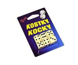 Kostky hrac 6ks      W209073