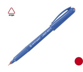 Popisova LINER 4621 F/1, erven, 0,3mm, plastov hrot, nevysychav, CENTROPEN