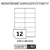 Etikety EUROLABELS  105x48 mm, bl, 12ks/arch, 100 arch, samolepc