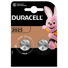 Baterie lithiov, CR2025, CR2025, Duracell, blistr, 2-pack, 42442