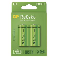 Nabjec baterie, C (HR14), 1.2V, 3000 mAh, GP, krabika, 2-pack