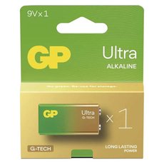 Baterie alkalick, R61, R61, 9V, GP, flie, 1-pack, ULTRA