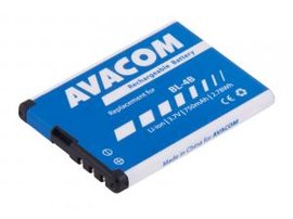 Avacom baterie do mobilu pro Nokia 6111, Li-Ion, 3.7V, GSNO-BL4B-S750, 750mAh, 2.8Wh, nhrada BL-4B