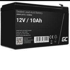 Green Cell bezpenostn bezdrbov baterie AGM VRLA 12V 10Ah pro UPS jednotky