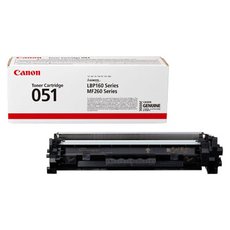 Canon originln toner 051 BK, 2168C002, black, 1700str.