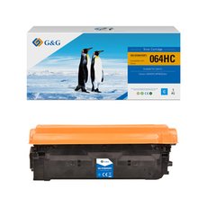 G&amp;G kompatibiln toner s Canon 064 H C, NT-CC064XQFC-RC, cyan, 10500str., high capacity