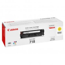 Canon originln toner 718 Y, 2659B002, yellow, 2900str.