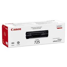 Canon originln toner 725 BK, 3484B002, black, 1600str.