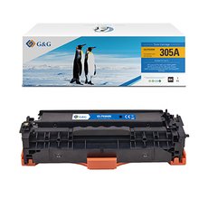 G&amp;G kompatibiln toner s HP CE410A, NT-PH305BK(CE410A), HP 305A, black, 2090str.