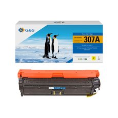 G&amp;G kompatibiln toner s HP CE742A, NT-CH742FY, HP 307A, yellow, 7300str.