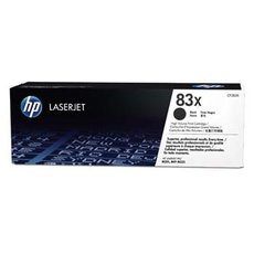 HP originln toner CF283X, HP 83X, black, 2200str., 830g