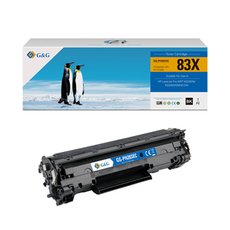 G&amp;G kompatibiln toner s HP CF283X, CF283A, Canon CRG137, CRG737, NT-PH283XCU, black, 2200str.