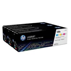 HP originln toner CF371AM, HP 128A, CMY, 3900 (3x1300)str., 3x800g, 3ks