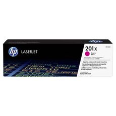 HP originln toner CF403X, HP 201X, magenta, 2300str., 770g