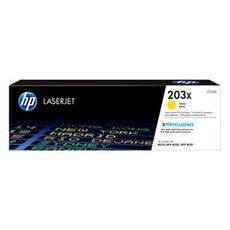 HP originln toner CF542X, HP 203X, yellow, 2500str., high capacity