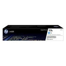 HP originln toner W2071A, HP 117A, cyan, 700str.