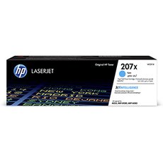 HP originln toner W2211X, HP 207X, cyan, 2450str.