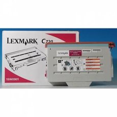 Lexmark originln toner 15W0901, magenta, 7200str.