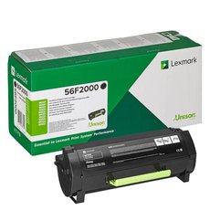 Lexmark originln toner 56F2000, black, 6000str., return