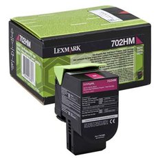 Lexmark originln toner 70C2HM0, magenta, 3000str., high capacity, return