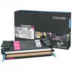 Lexmark originln toner C5342MX, magenta, 7000str.