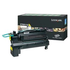 Lexmark originln toner X792X1YG, yellow, 20000str., return, DOPRODEJ