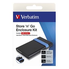 Sada kryt pro intern HDD/SSD, Verbatim, 2.5&quot;, Store,N,Go, USB 3.0 (3.2 Gen 1), 53106, ern