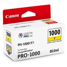 Canon originln ink PFI-1000 Y, 0549C001, yellow, 3365str., 80ml