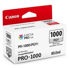 Canon originln ink PFI-1000 PGY, 0553C001, photo grey, 3165str., 80ml