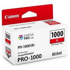 Canon originln ink PFI-1000 R, 0554C001, red, 5355str., 80ml