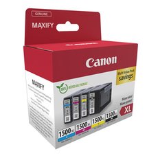 Canon originln ink PGI-1500XL BK/C/M/Y MULTI, 9182B010, CMYK, 780str.