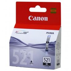 Canon originln ink CLI-521 BK, 2933B001, black, 665str., 9ml