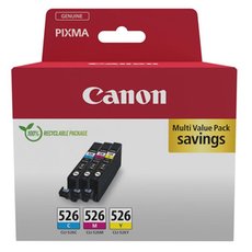 Canon originln ink CLI-526 CMY, 4541B018, CMY, multipack