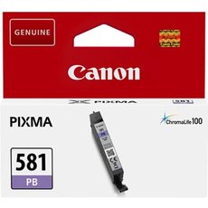 Canon originln ink CLI-581 PB, 2107C001, photo blue, 5,6ml