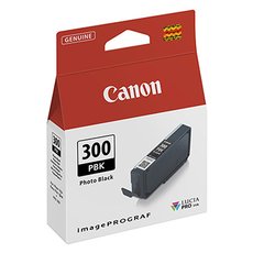 Canon originln ink PFI-300 BK, 4193C001, photo black, 14,4ml