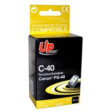 UPrint kompatibiln ink s PG40, C-40B, black, 25ml