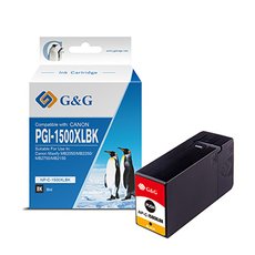 G&amp;G kompatibiln ink s PGI 1500XL, NP-C-1500XLBK/C, black