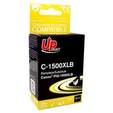 UPrint kompatibiln ink s PGI 1500XL, C-1500XLB, black, 36ml, high capacity