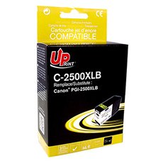 UPrint kompatibiln ink s PGI 2500XL, C-2500XLB, black, 2500str., 75ml