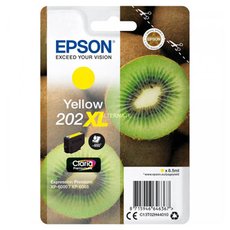 Epson originln ink C13T02H44010, 202 XL, yellow, 8.5ml