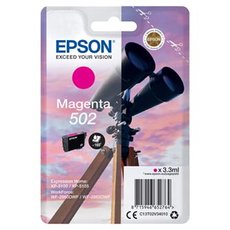 Epson originln ink C13T02V34010, 502, T02V340, magenta, 165str., 3.3ml