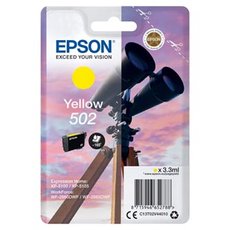 Epson originln ink C13T02V44010, 502, T02V440, yellow, 165str., 3.3ml