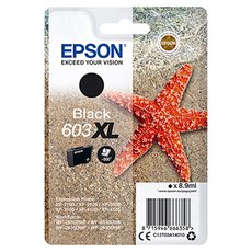 Epson originln ink C13T03A14010, 603XL, black, 8.9ml