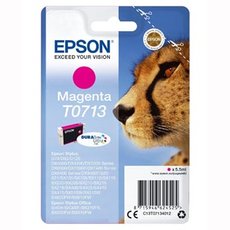 Epson originln ink C13T07134022, magenta, blistr s ochranou, 5,5ml