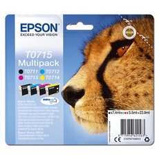 Epson originln ink C13T07154012, CMYK, 23.9ml