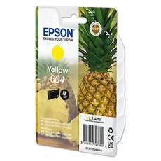 Epson originln ink C13T10G44010, T10G440, 604, yellow, 2.4ml