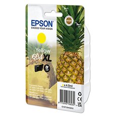 Epson originln ink C13T10H44010, T10H440, 604XL, yellow, 350str., 4.0ml