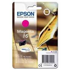 Epson originln ink C13T16234012, T162340, magenta, 3.1ml